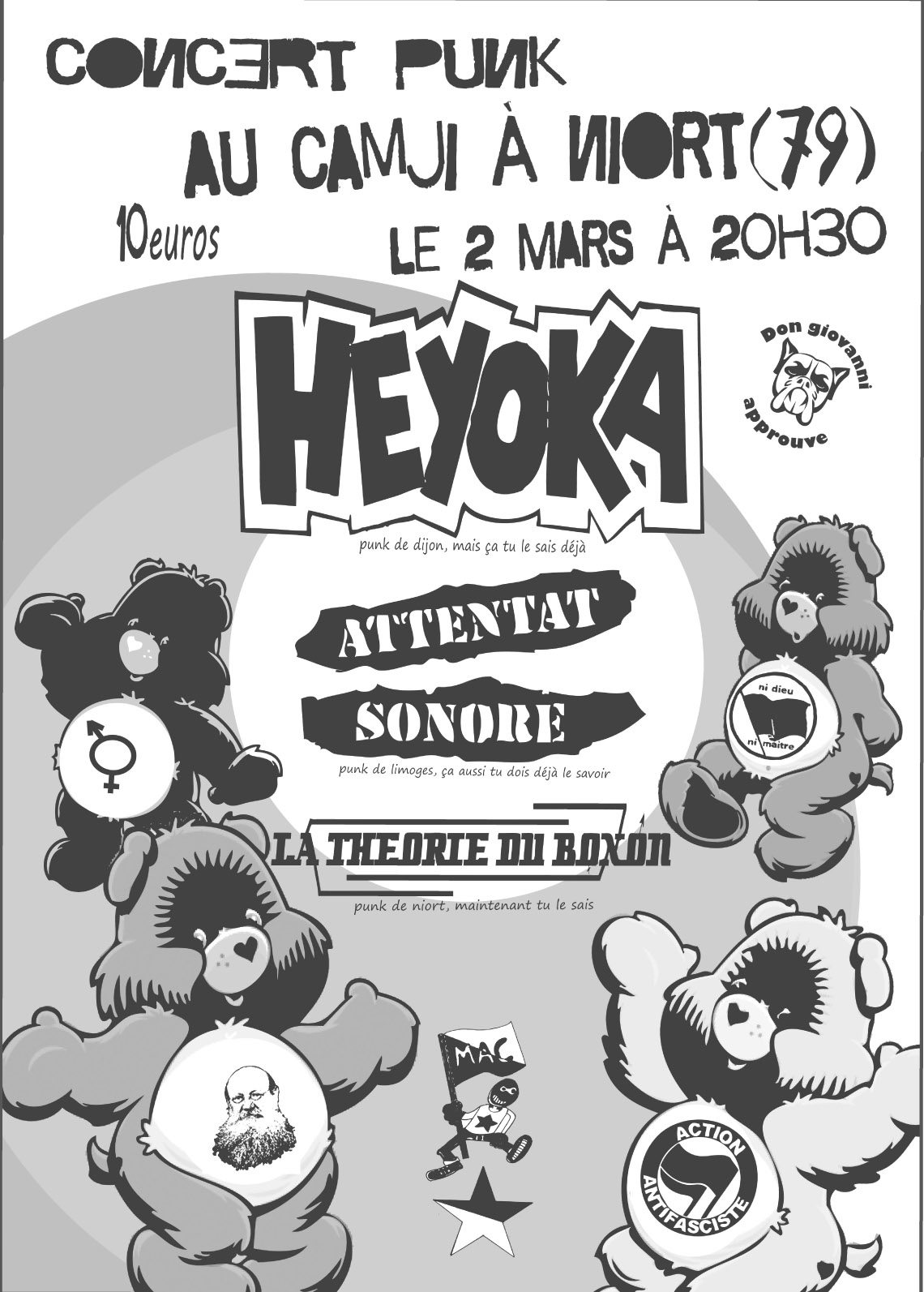 Heyoka + Attentat Sonore + La Th�orie du Boxon